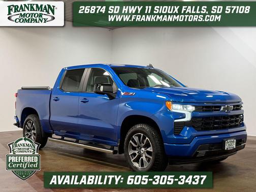 Glacier Blue Metallic 2023 Chevrolet Silverado 1500 RST