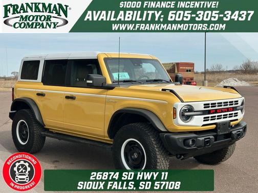 Yellowstone 2023 Ford Bronco Heritage Limited Edition