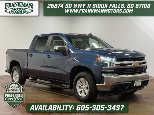 Northsky Blue Metallic 2019 Chevrolet Silverado 1500 LT
