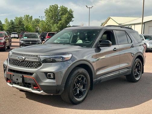 Carbonized Gray Metallic 2023 Ford Explorer Timberline