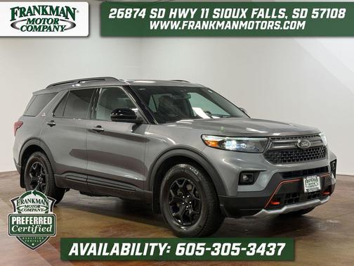 Carbonized Gray Metallic 2023 Ford Explorer Timberline