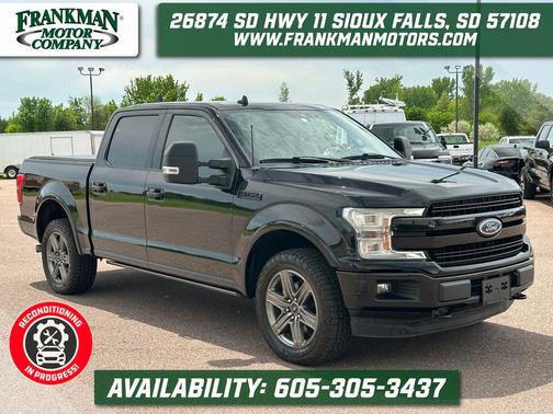 Agate Black Metallic 2020 Ford F-150 Lariat