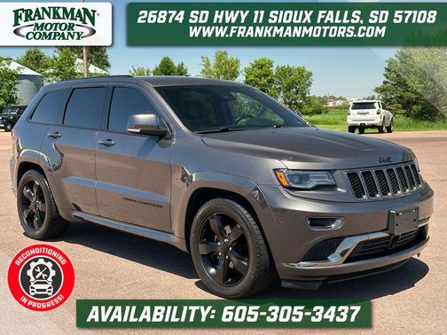 Granite Crystal Metallic Clearcoat 2015 Jeep Grand Cherokee High Altitude
