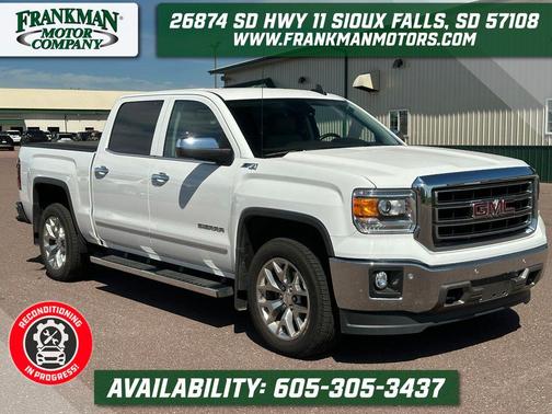 Summit White 2015 GMC Sierra 1500 SLT