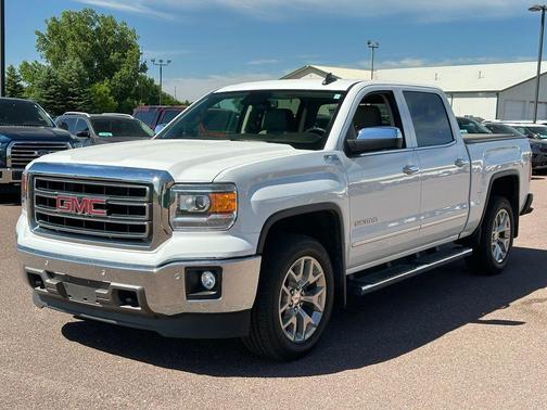 Summit White 2015 GMC Sierra 1500 SLT
