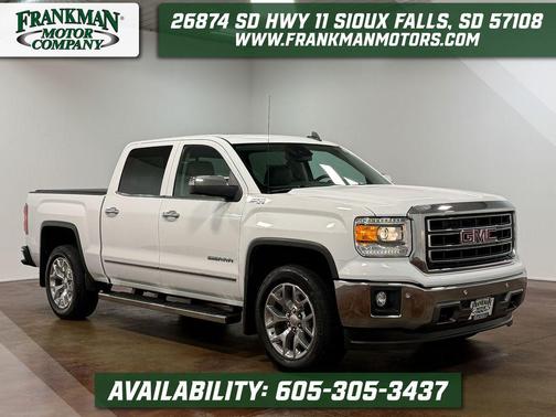 Summit White 2015 GMC Sierra 1500 SLT