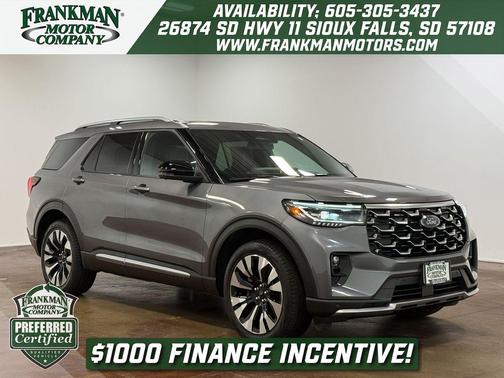 2025 Ford Explorer Platinum