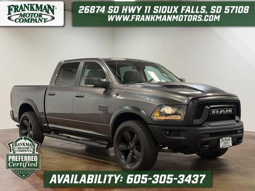 Granite Crystal Metallic Clearcoat 2019 RAM 1500 SLT