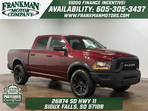2024 RAM 1500 Classic Warlock Crew Cab 4x4 5'7' Box