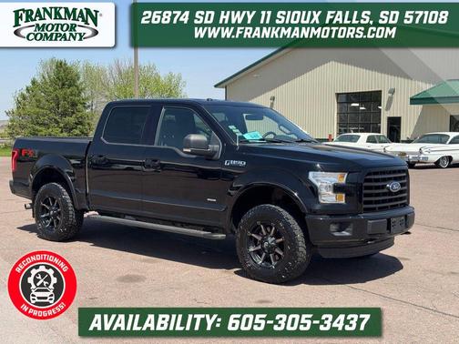 Shadow Black 2016 Ford F-150 XLT