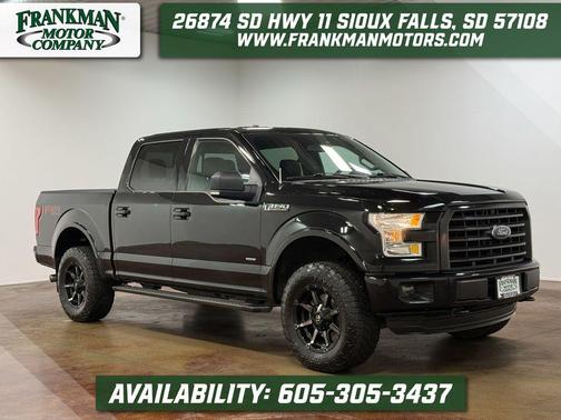 Shadow Black 2016 Ford F-150 XLT