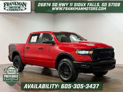 Flame Red Clearcoat 2025 RAM 1500 Rebel