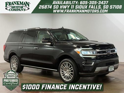 Black Metallic 2024 Ford Expedition Max Limited