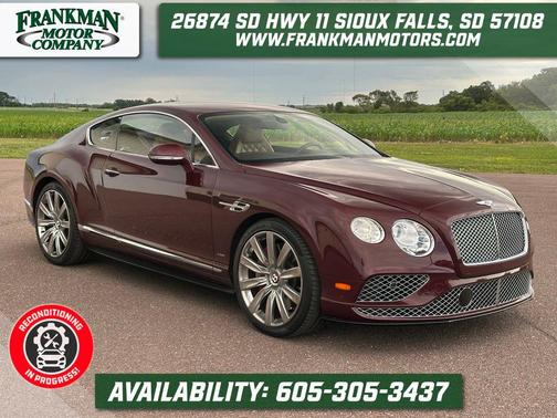 Rubino Red Metallic 2017 Bentley Continental GT V8 S