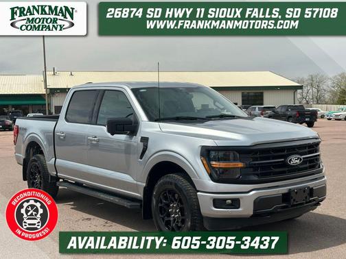 Iconic Silver Metallic 2024 Ford F-150 XLT