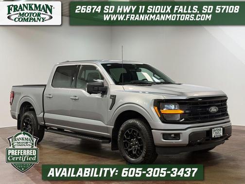 Iconic Silver Metallic 2024 Ford F-150 XLT