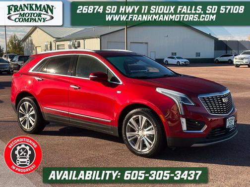 Radiant Red Tintcoat 2023 Cadillac XT5 Premium Luxury