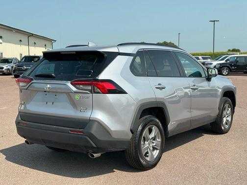 Silver Sky Metallic 2025 Toyota RAV4 Hybrid XLE