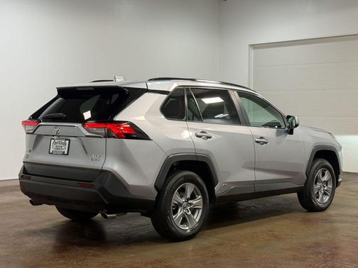 Silver Sky Metallic 2025 Toyota RAV4 Hybrid XLE