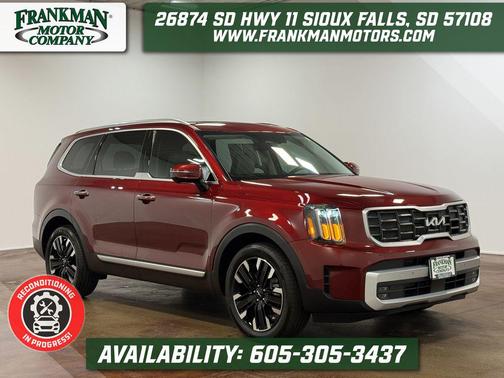 Dawning Red 2024 Kia Telluride SX Prestige