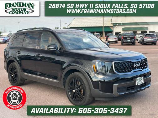 Ebony Black 2023 Kia Telluride EX X-Line