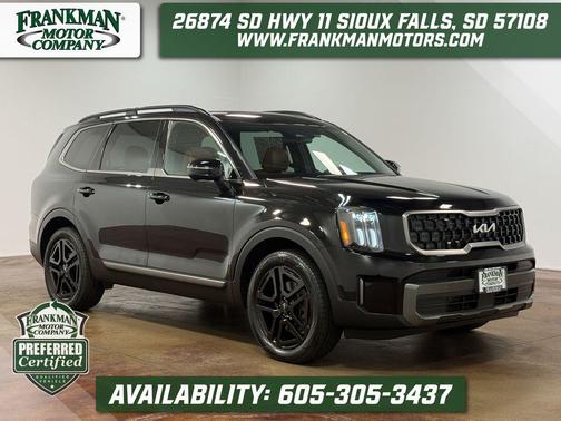 Ebony Black 2023 Kia Telluride EX X-Line