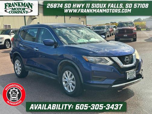 Caspian Blue 2018 Nissan Rogue S