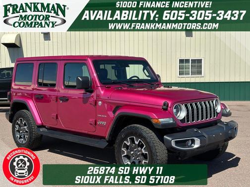 Limited Edition Tuscadero Pearlcoat 2024 Jeep Wrangler 4-Door Sahara