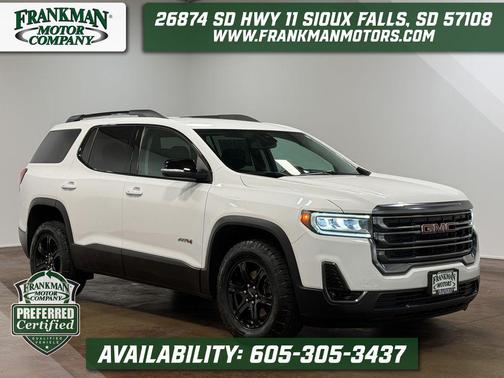 Summit White 2023 GMC Acadia AWD AT4