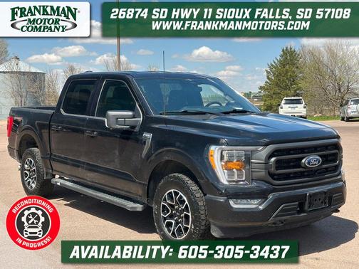 Agate Black Metallic 2023 Ford F-150 XLT