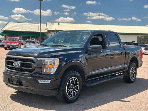 Agate Black Metallic 2023 Ford F-150 XLT