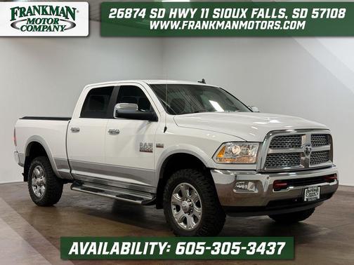 Bright White Clearcoat 2014 RAM 2500 Laramie