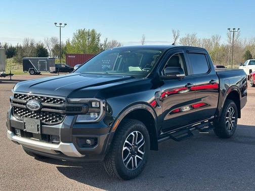 Shadow Black 2024 Ford Ranger LARIAT