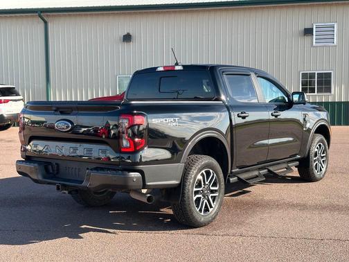 Shadow Black 2024 Ford Ranger LARIAT