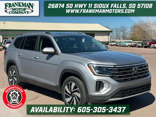 Silver Mist Metallic 2025 Volkswagen Atlas 2.0T SEL