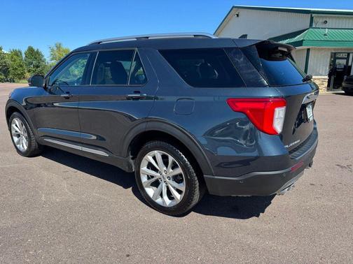 Stone Blue Metallic 2023 Ford Explorer Platinum