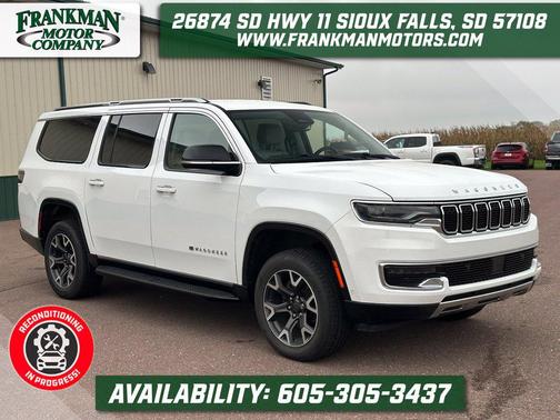 Bright White Clearcoat 2024 Jeep Wagoneer L Series III 4x4
