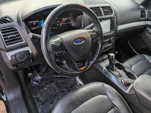 Shadow Black 2017 Ford Explorer XLT
