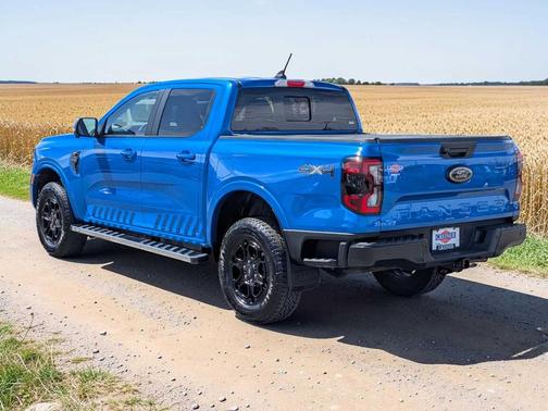 Velocity Blue Metallic 2025 Ford Ranger Lariat