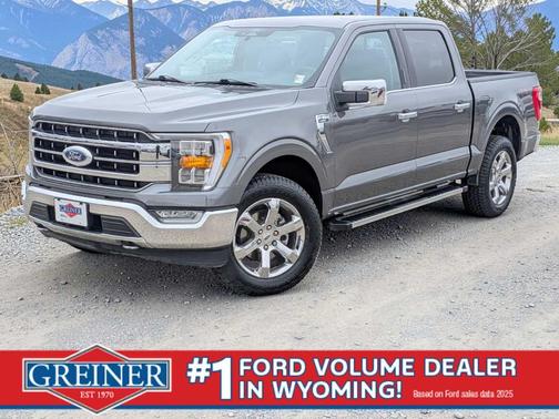 Carbonized Gray Metallic 2022 Ford F-150 Lariat