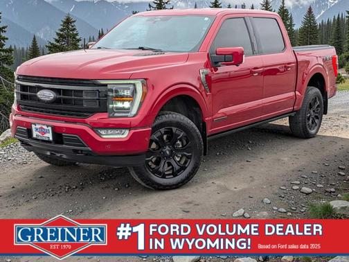 Rapid Red Metallic Tinted Clearcoat 2022 Ford F-150 Platinum