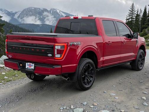 Rapid Red Metallic Tinted Clearcoat 2022 Ford F-150 Platinum