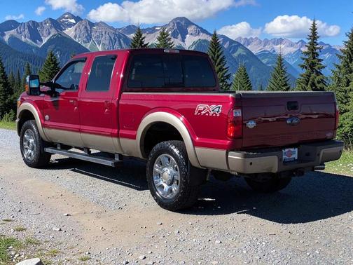 Ruby Red Tinted Clearcoat Metallic 2014 Ford F-350 King Ranch