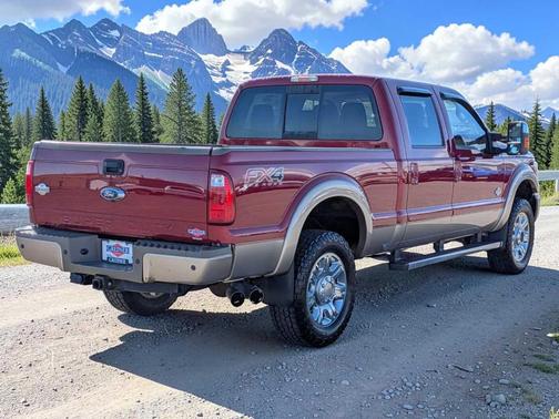 Ruby Red Tinted Clearcoat Metallic 2014 Ford F-350 King Ranch