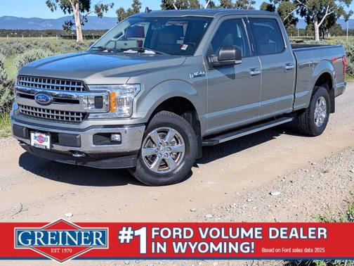 Silver Spruce Metallic 2019 Ford F-150 XLT