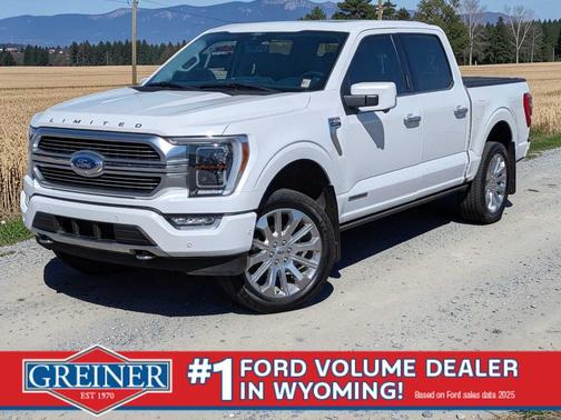 Star White 2021 Ford F-150 Limited