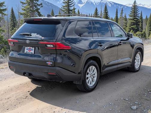 Midnight Black Metallic 2024 Toyota Grand Highlander XLE