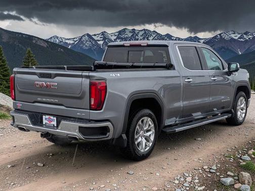 Satin Steel Metallic 2020 GMC Sierra 1500 SLT