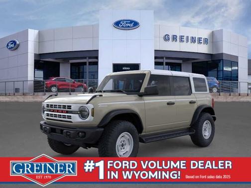 Desert Sand 2026 Ford Bronco Heritage Edition