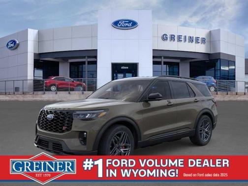 Gray 2026 Ford Explorer ST